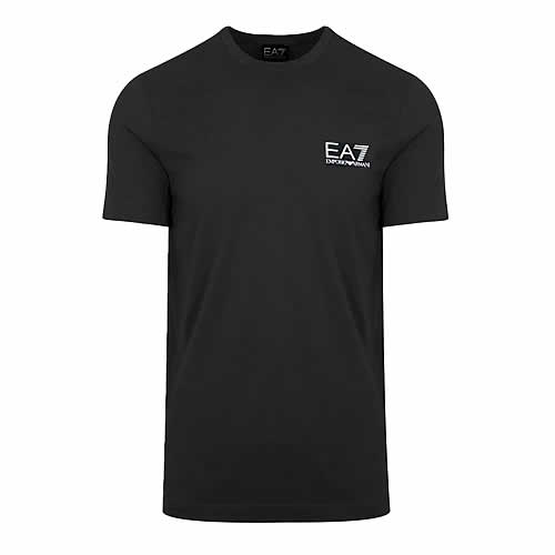 エンポリオ EMPORIO ARMANI EA7 Tシャツ メンズ 半袖 ロゴ ワンポイント クルー...
