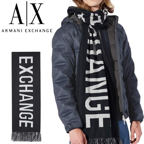 アルマーニ エクスチェンジ ARMANI EXCHANGE マフラー ストール メンズ