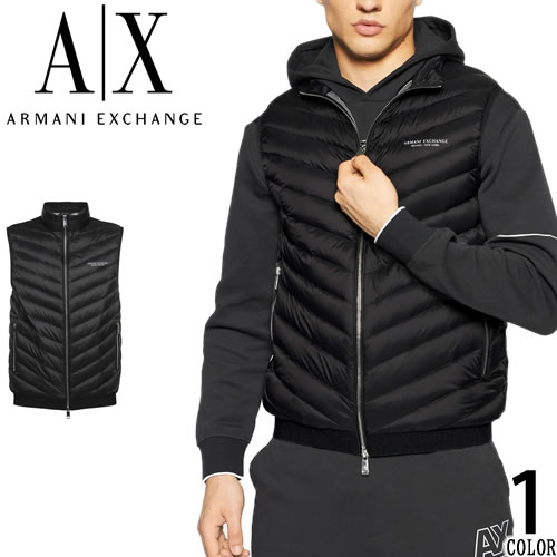 armani exchange 人気 ダウンベスト