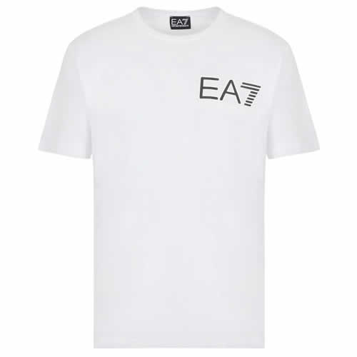 エンポリオ アルマーニ EMPORIO ARMANI EA7 Tシャツ メンズ 半袖 ロゴ クルーネック 丸首 ブランド おしゃれ 大きいサイズ 黒  白 ブラック ホワイト : 203-097 : MSS - 通販 - Yahoo!ショッピング