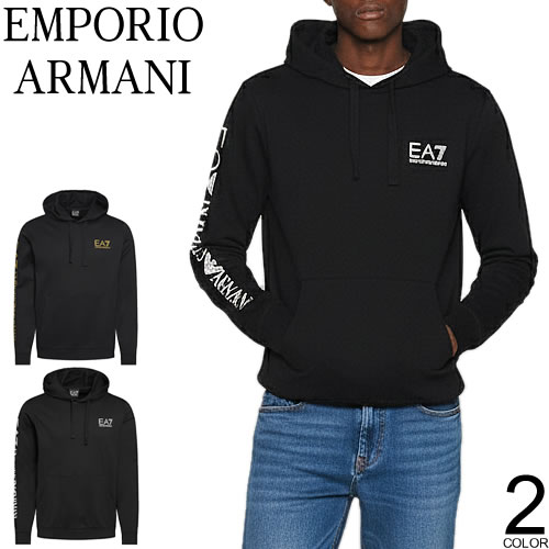 期間限定！EMPORIO ARMANI エンポリオアルマーニパーカー　XL エンポリオ アルマーニ パーカー メンズ プルオーバー 国内即発