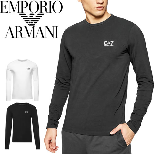 エンポリオ アルマーニ EMPORIO ARMANI EA7 ロンT 長袖 Tシャツ クルー 