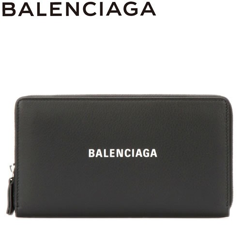 BALENCIAGA】バレンシアガ エブリデイ ラウンドファスナー 長財布-