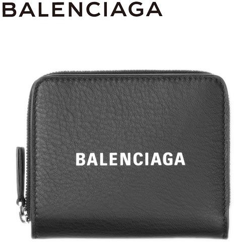 BALENCIAGA EVERYDAY ラウンドファスナー二つ折り財布-