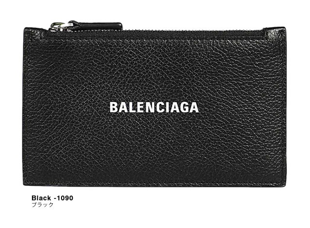 バレンシアガ BALENCIAGA コインケース カードケース 財布 キャッシュ ロング コイン&カードホルダー メンズ レディース ブランド 黒 ブラック 594311 1IZ43 バレンシアガ BALENCIAGA コインケース カードケース 財布 キャッシュ ロング コイン&カードホルダー メンズ レディース ブランド 黒 ブラック 594311 1IZ43