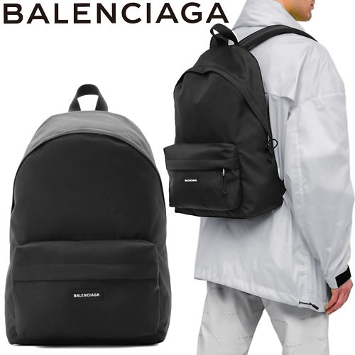 バレンシアガ BALENCIAGA バッグ リュック リュックサック エクスプローラー バックパック メンズ レディース ナイロン ブランド シンプル  おしゃれ 黒 ブラック