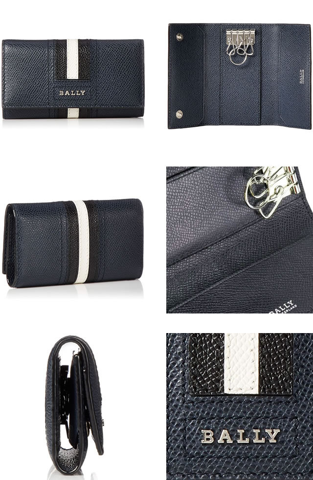 バリー BALLY キーケース キーリング 4連 メンズ 本革 ブランド プレゼント ネイビー TALTOS LT 6218045 : 308-021  : MSS - 通販 - Yahoo!ショッピング