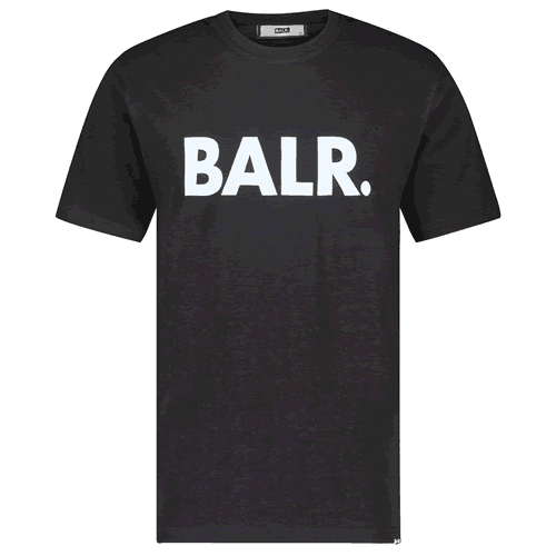 激安の クルーネック 半袖 Tシャツ BALR. ボーラー 丸首 ロゴ メンズ ウェア