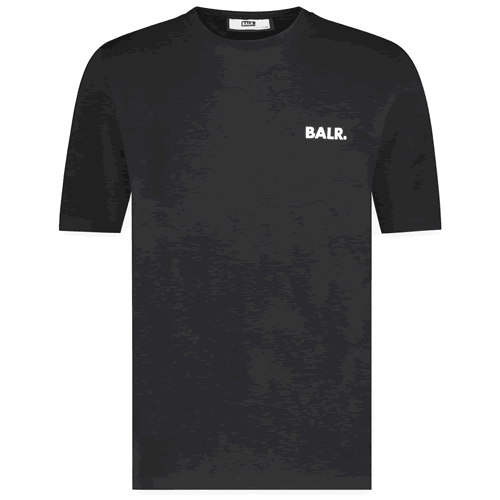 ボーラー BALR. Tシャツ 半袖 クルーネック 丸首 メンズ ロゴ コットン 大きいサイズ ブランド 黒色 白色 ブラック ホワイト B1112.1050｜maido-selection｜02