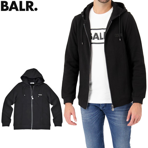 ボーラー BALR. パーカー ジップアップ フーディー スウェット