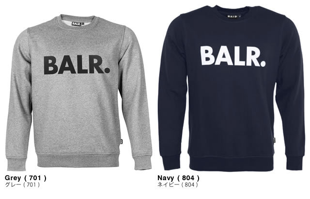 BALR.（ボーラー） トレーナー ブランド クルーネック スウェット