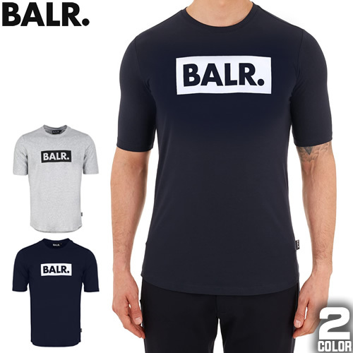 BALR. ボーラー クラブ Tシャツ メンズ 半袖 クルーネック 丸首