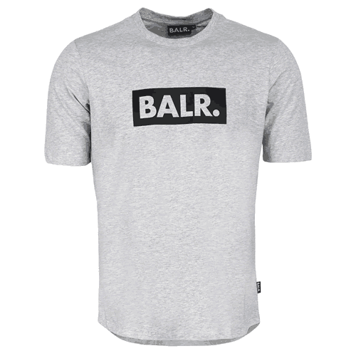 BALR ボーラー Tシャツ 半袖 クルーネック メタルロゴ メンズ BALR. ボーラー プレートロゴ Tシャツ カットソー メタルロゴ