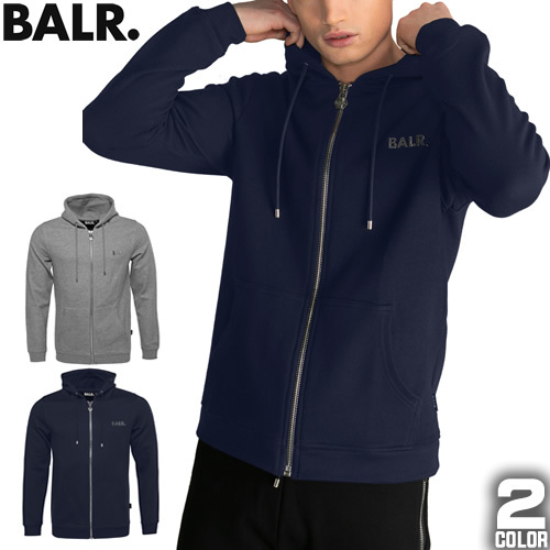 ボーラー BALR. パーカー ジップアップパーカー キューシリーズ ジップ フーディー メンズ 長袖 ロゴメタル ブランド おしゃれ 薄手 紺  ネイビー グレー : 301-029 : MSS - 通販 - Yahoo!ショッピング