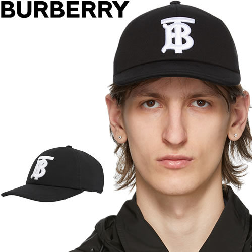 バーバリー BURBERRY 帽子 モノグラム モチーフ ジャージー