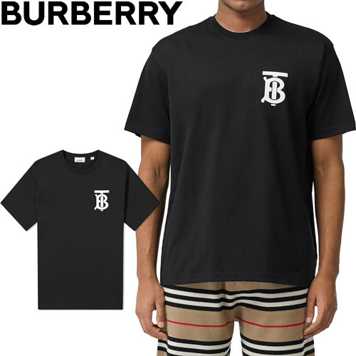 バーバリー BURBERRY Tシャツ 半袖 クルーネック 丸首 メンズ