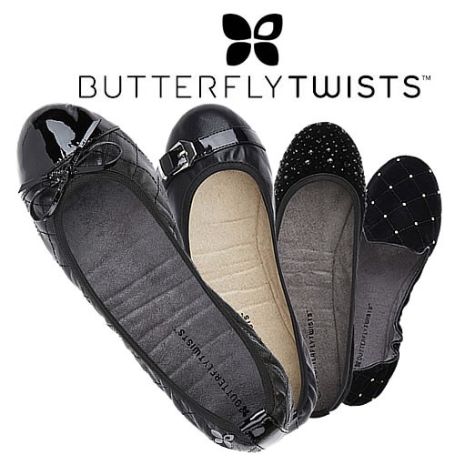 バタフライツイスト Butterfly Twists 外履き 携帯スリッパ 携帯