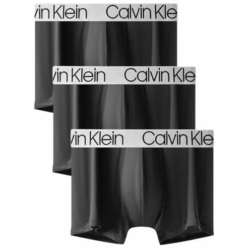 カルバンクライン Calvin Klein ボクサーパンツ 3枚セット 3枚組 メンズ アンダーウェア 下着 ポリエステル ロゴ おしゃれ 大きいサイズ 前閉じ NP2213O｜maido-selection｜04