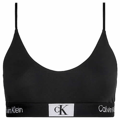 カルバンクライン Calvin Klein 下着 ブラジャー ノンワイヤー スポーツブラ CK96 ...