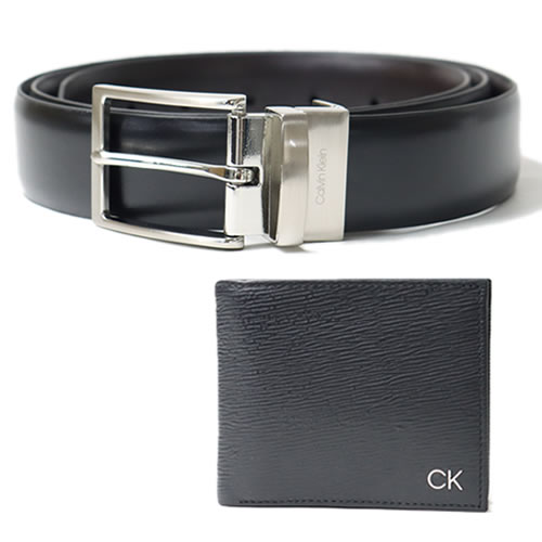 Calvin Klein（カルバン・クライン） ベルト 二つ折り財布 セット