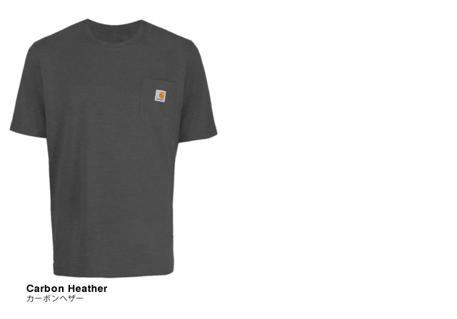 Carhartt カーハート Tシャツ 半袖 ポケット付き クルーネック