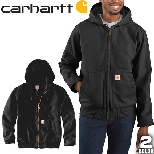 カーハート Carhartt ジャケット パーカージップアップ ウォシュド