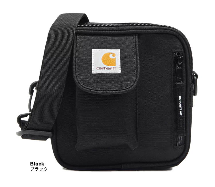 ショルダーバッグ CARHARTT WIP Men Shoulder bag Black I033105 89XX ショルダーバッグ CARHARTT WIP Men Shoulder bag Black I033105