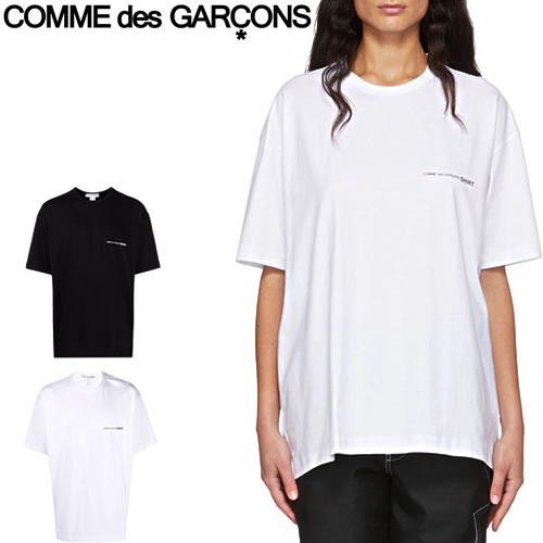 コムデギャルソン COMME des GARCONS 財布 長財布 ヒュージ ロゴ メンズ レディース ブランド 本革 ラウンドファスナー 赤 レッド