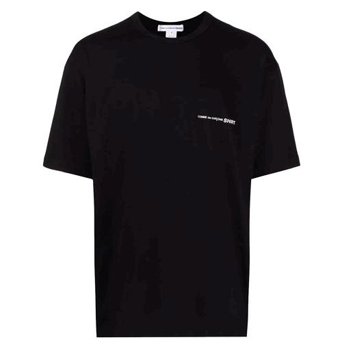 コムデギャルソン COMME des GARCONS Tシャツ 半袖 クルーネック 丸首 レディース ロゴ カジュアル 無地 大きいサイズ ブランド  白 黒 ホワイト ブラック