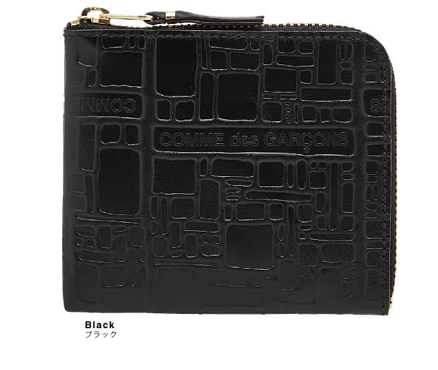 COMME des GARÇONS ドットエンボス コインケース ブラック COMME des GARCONS コムデギャルソン 財布 コインケース 【DOTS