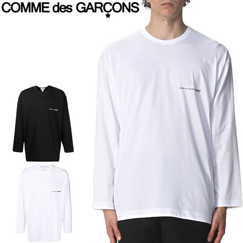 コムデギャルソン COMME des GARCONS Tシャツ 長袖 ロンT クルーネック 