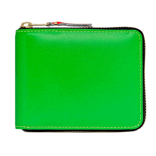 ち*☆様 COMME des GARÇONS ダークグリーン 二つ折り財布 箱、 Comme Des Garçons Wallet レザー 二つ折り財布 | グリーン | FARFETCH JP