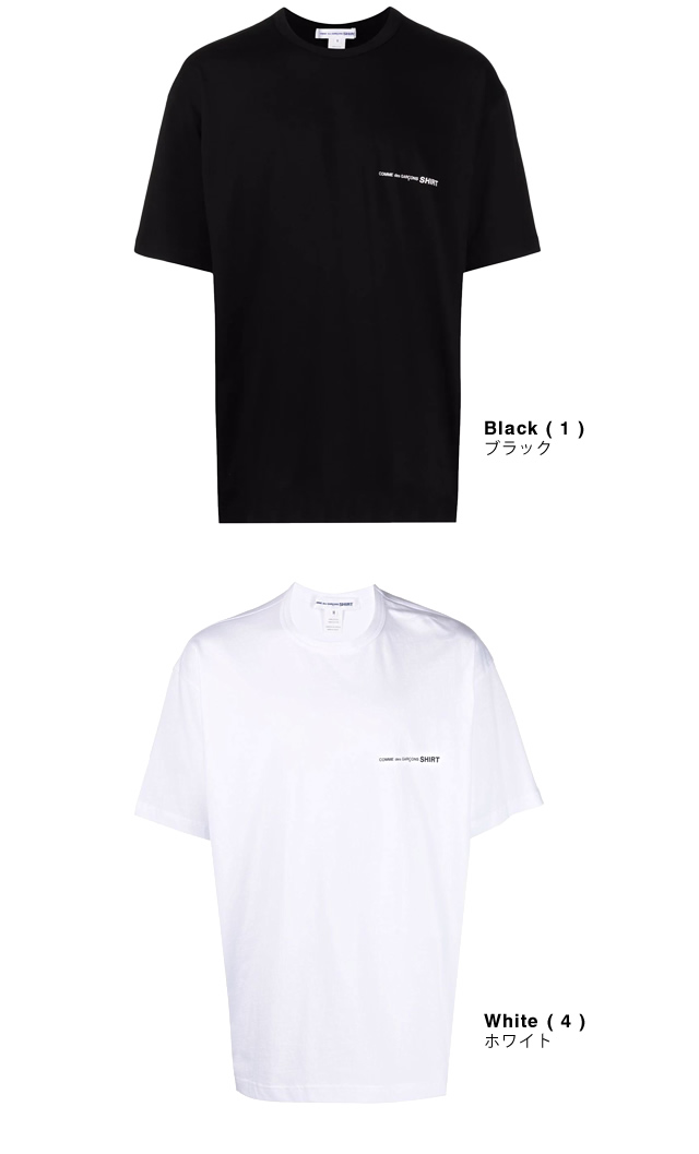 ブランド店 コムデギャルソン Tシャツ 半袖 クルーネック 丸首 メンズ