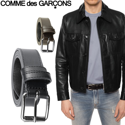 コムデギャルソン COMME des GARCONS ベルト レザーベルト クラシック SA0912 メンズ カジュアル ブランド 本革 革 ビジネス  黒 ブラック ブラウン