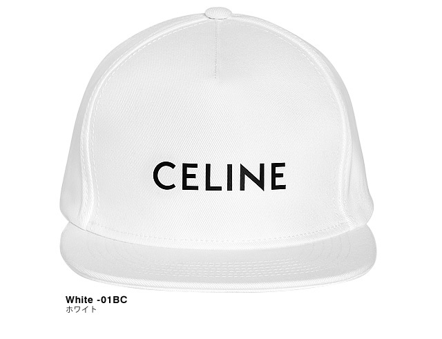 セリーヌ CELINE キャップ ベースボールキャップ 帽子 スナップ 