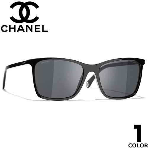シャネル CHANEL サングラス スクエア 5447A レディース メンズ ブランド アジアンフィット UVカット 紫外線対策グッズ 黒 ブラック