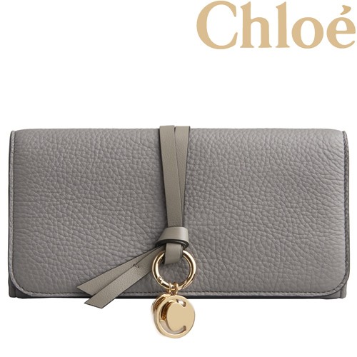 2極タイプ 【新品未使用】クロエ Chloe 長財布 財布 グレー | www