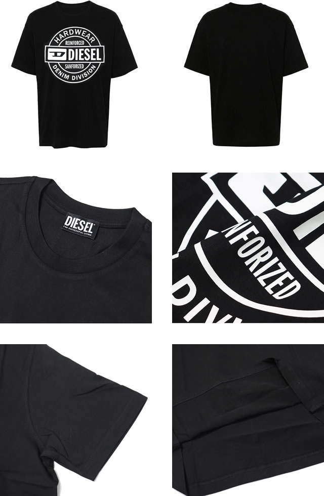 DIESEL（ディーゼル） DIESEL Tシャツ A19701 RHQBH メンズ 半袖 ロゴ