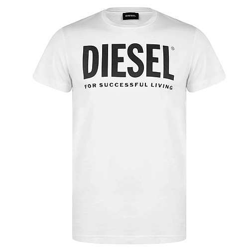 ディーゼル DIESEL Tシャツ 半袖 クルーネック 丸首 メンズ ロゴ