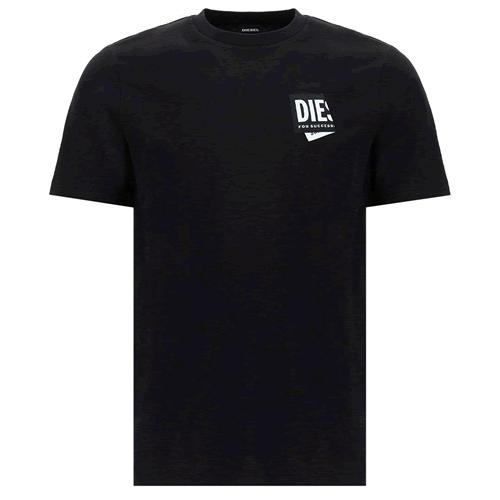 ディーゼル DIESEL Tシャツ メンズ 半袖 クルーネック 丸首 ブランド 