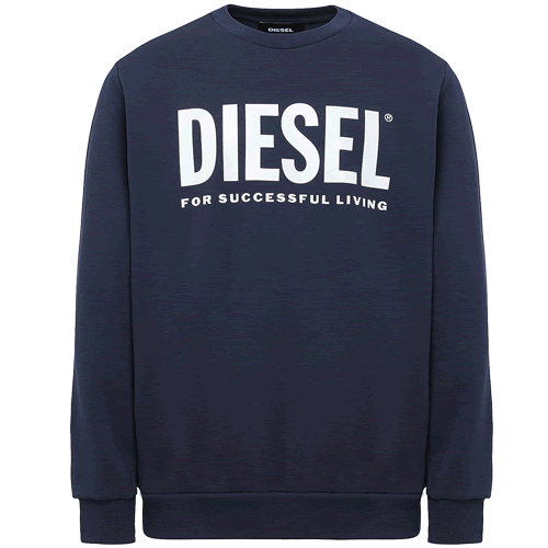 ディーゼル DIESEL トレーナー スウェット メンズ プルオーバー おしゃれ ロゴ プリント 大...