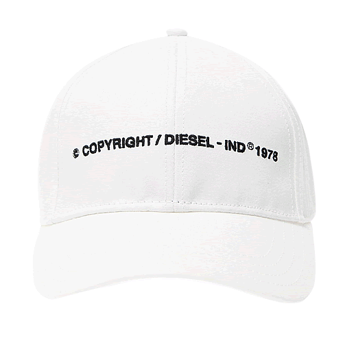 ディーゼル DIESEL キャップ 帽子 ベースボールキャップ メンズ COMIXI ロゴ 大きい プレゼント ブランド 黒 白 ブラック