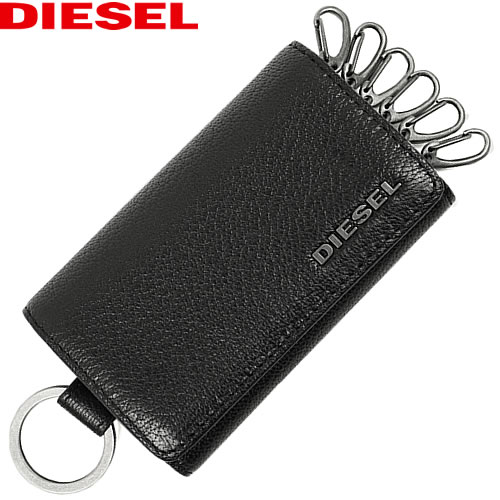 新品】DIESEL ディーゼル ６連 デニム キーケース ブラック 黒-