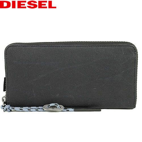 ディーゼル DIESEL 財布 長財布 ラウンドファスナー 小銭入れあり