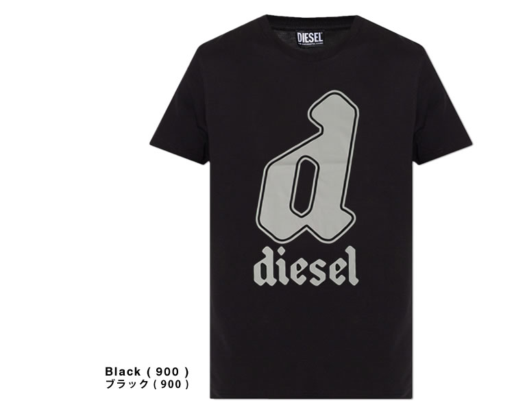DIESEL（ディーゼル） DIESEL Tシャツ 半袖 クルーネック 丸首 メンズ
