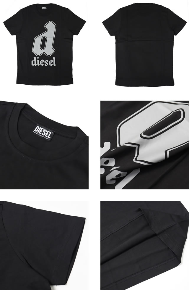 DIESEL ディーゼル Tシャツ A17092 メンズ 半袖 クルーネック