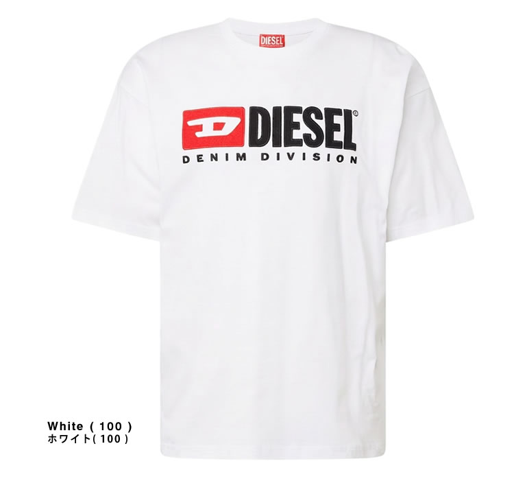 DIESEL（ディーゼル） DIESEL Tシャツ 半袖 クルーネック 丸首 メンズ