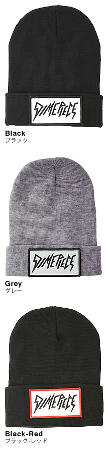 DIME ビーニー Dime Cursive Fold Beanie / Black (ダイム ニットキャップ