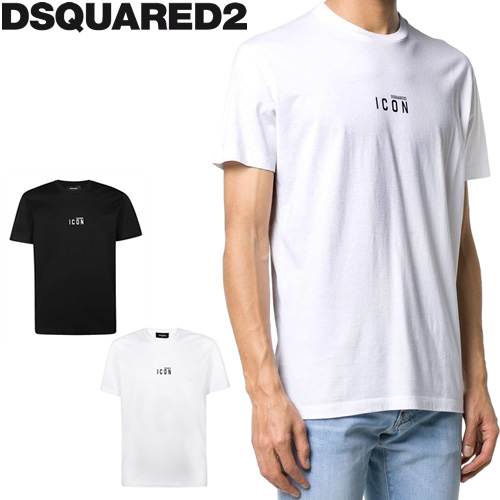 ディースクエアード DSQUARED2 Tシャツ クルーネック 丸首 半袖 メンズ