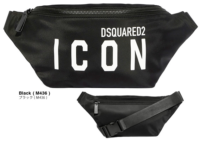 ディースクエアード DSQUARED2 ボディバッグ ウエストポーチ 